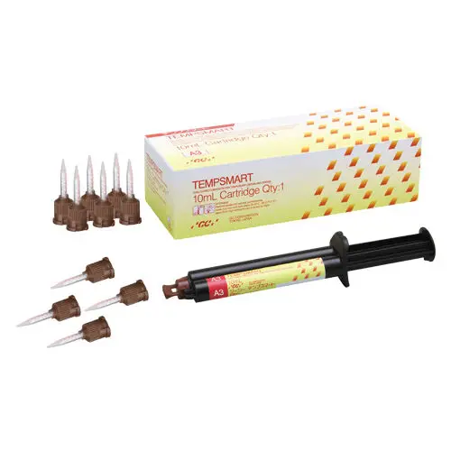 GC America TempSmart Temporary Crown & Bridge Material, Syringe, Shade A3, 10 mL, 1/Pk, 009400 thumbnail 4