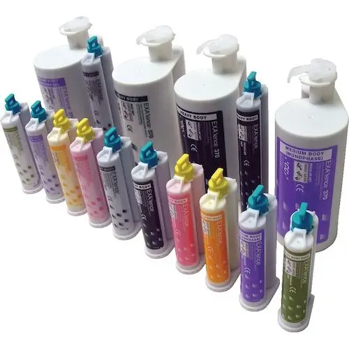 GC America EXA'lence VPES Impression Material, Heavy Body, Fast Set, 48 ml Cartridges, Refill with Tips, 4/Pkg, 137014 thumbnail 7