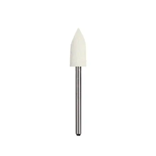 Dedeco Classic Midget Rubber Polisher, White, Ultra-Fine, FG Mini, 12/Bx, 4780 thumbnail 6