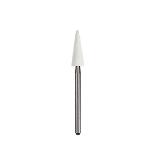 Dedeco White Arkansas Stone, FG (Friction Grip) 1/16" Shank, Shape 138 (CN1) Tapered Pointed Cone, Aluminum Oxide, 12/Box, 4723 thumbnail 11