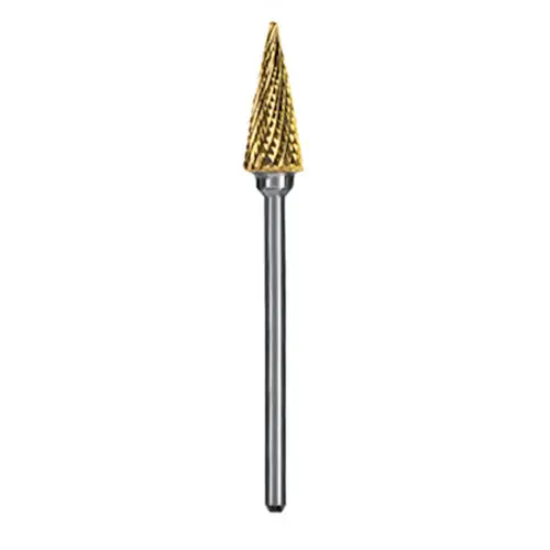Dedeco Goldies Carbide Bur, HP, Fine Cut, #82-T/XF, 3/32" Shank, 1/Pk thumbnail 4