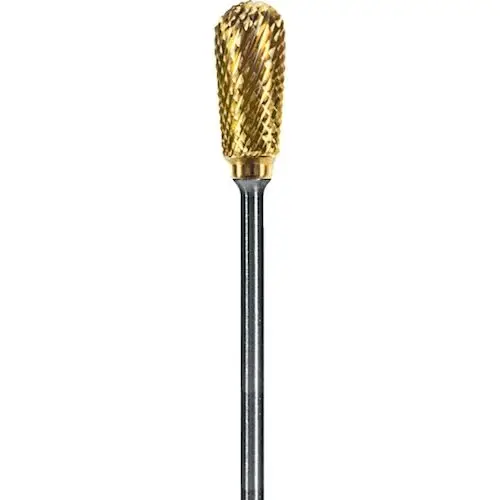 Dedeco Goldies Carbide Bur, Fine Cut, 53-A/XF, Handpiece (HP), 2.35mm Shank, Single Bur thumbnail 3