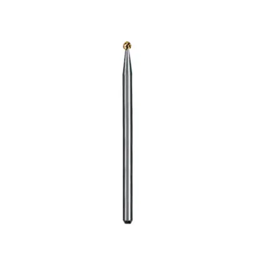 Dedeco Goldies Carbide Bur, HP, Diamond Cut, #D-5, Titanium Nitride Coated, 1/Pk, 8303 thumbnail 4