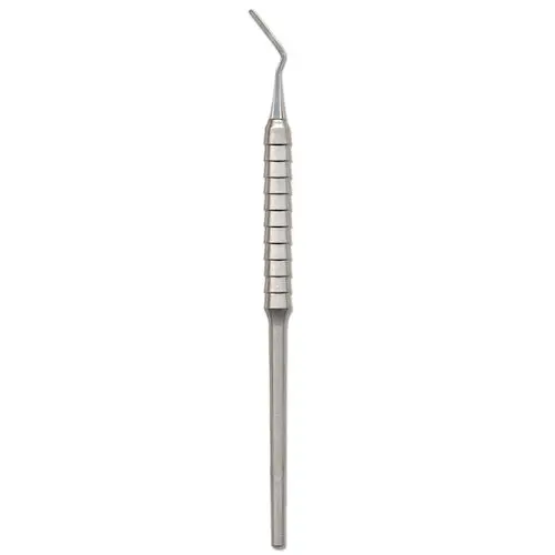 A. Titan Instruments Fixed Blade Periotome, Angled for Posterior, P-300, Stainless Steel, Single thumbnail 2