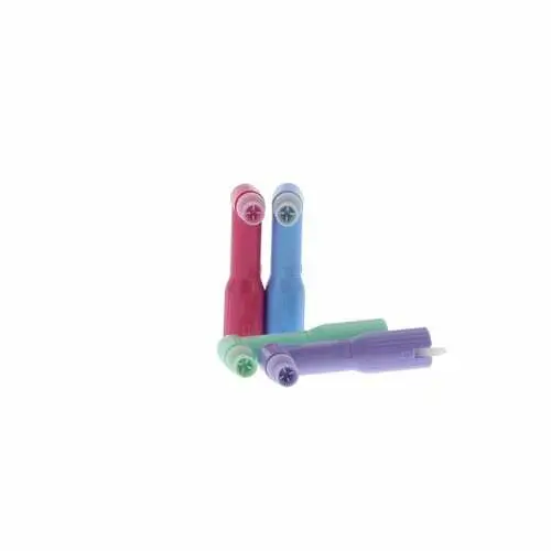Denticolors Disposable Prophy Angles, Soft 4-Webbed Cup, Latex-Free, Assorted Colors, 500/Box, 502850 thumbnail 8