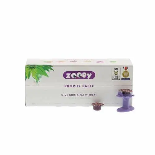 Zooby Prophy Paste, Coarse, Grape (Growlin' Grrrape), 100 Cups/Box, 602010 thumbnail 8