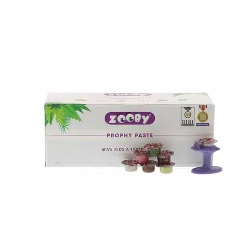 Zooby Prophy Paste, Coarse Grit, Animal Pack Assorted Flavors, 100 Unit-Dose Cups, 600010 thumbnail 10
