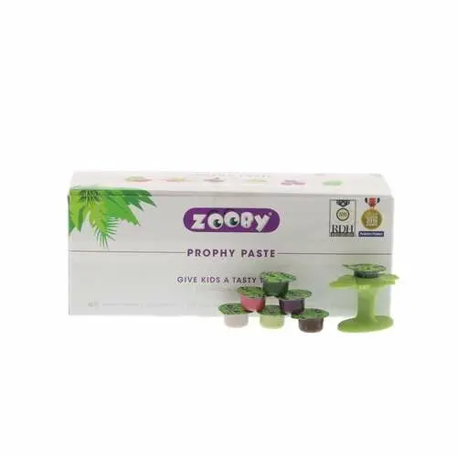 Zooby Prophy Paste Animal Pack Assorted Medium, 100 Unit-Dose Cups, 600110 thumbnail 4