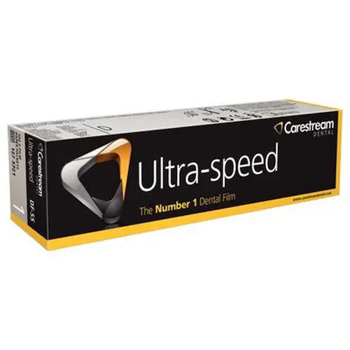 Carestream Ultra-Speed DF-55 Dental X-Ray Film, Size 1, Double Film, Paper Packets, 100/Box, 1273721 thumbnail 7