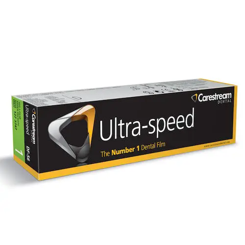 Carestream Ultra-Speed DF-56 Intraoral X-Ray Film, Size 1, Single Film Paper Packets, 100/Box, 1273747 thumbnail 11