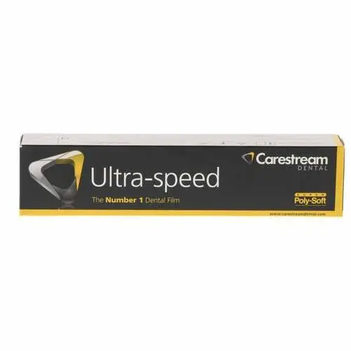 Carestream Ultra-Speed DF-57 Intraoral X-Ray Film, Size 2, Double Film, Super Poly-Soft Packets, 130/Box, 1753664 thumbnail 7