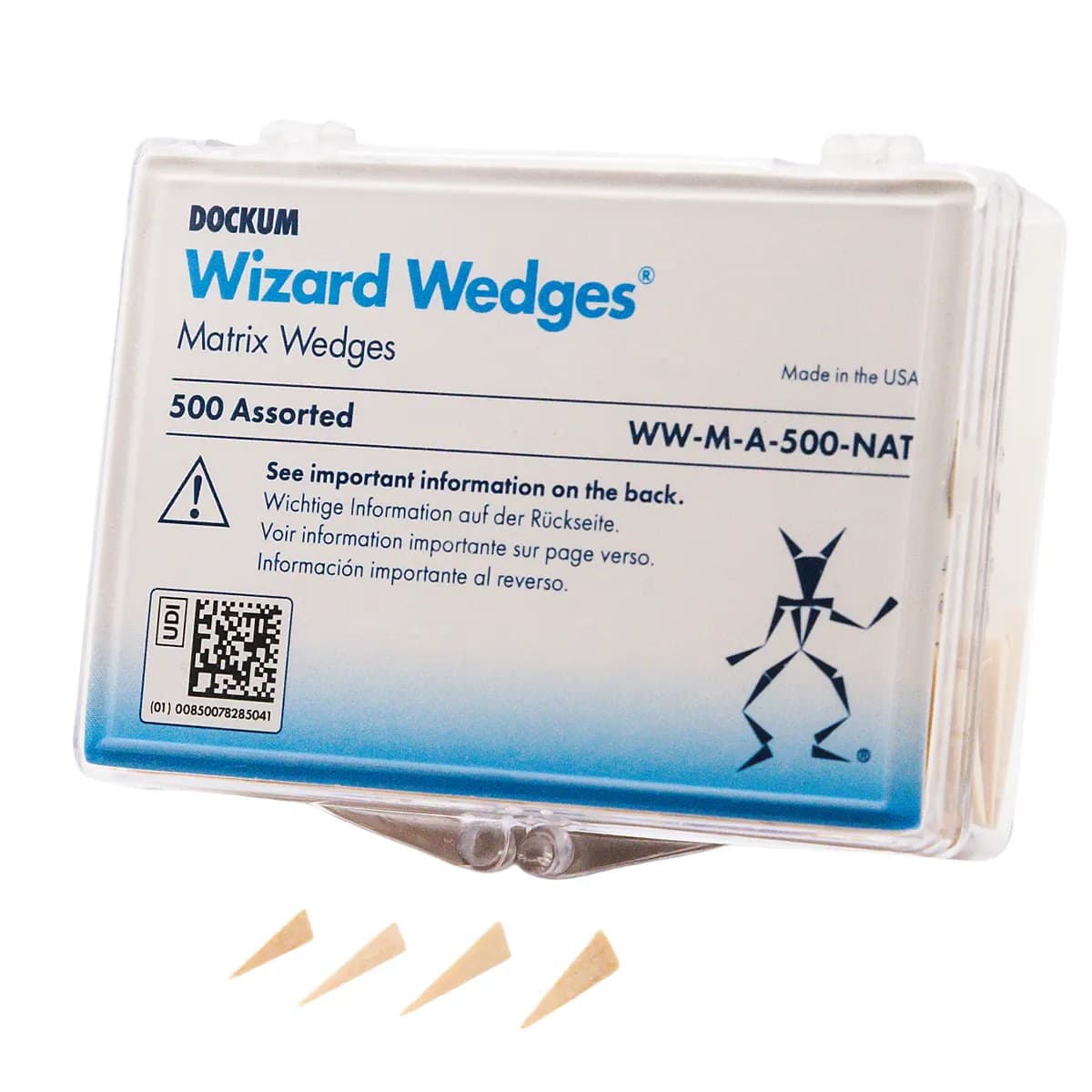 Wizard Assorted Matrix Wedges, 500/Box, 61215 - , Assorted, 500/Box, 61215 - Image 1