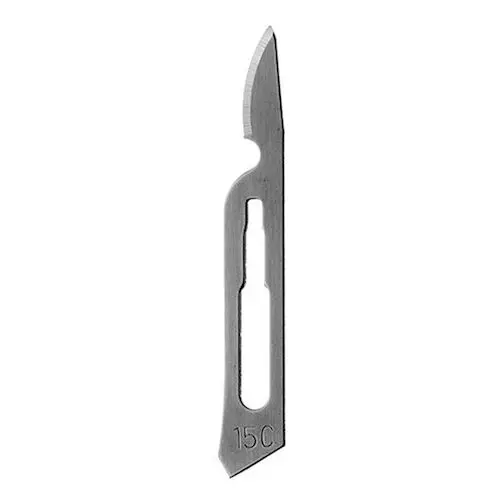 Hu-Friedy Carbon Steel Sterile Surgical Blade #15C, 100/Box, 10-256-15 thumbnail 6