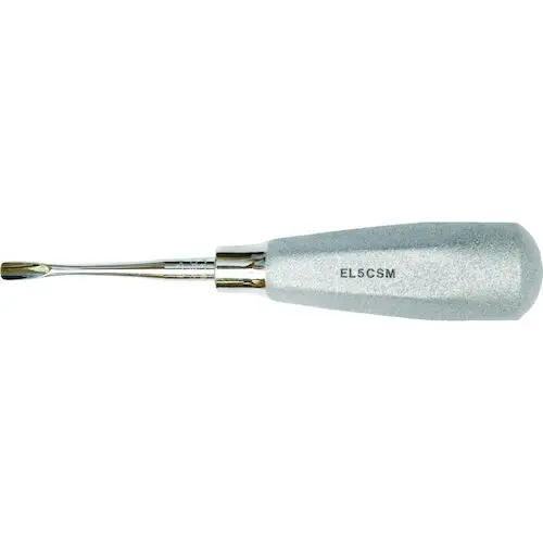 Hu-Friedy Luxating Elevator, 5mm Curved, Small Ergo Dynamic Handle, EL5CSM thumbnail 3