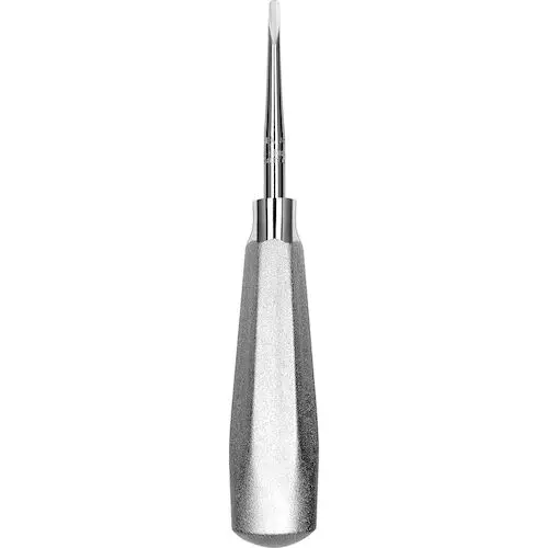 Hu-Friedy Luxating Elevator, Straight, 3mm Wide, #510 Large Tapered Hexagon Handle, EL3S thumbnail 8