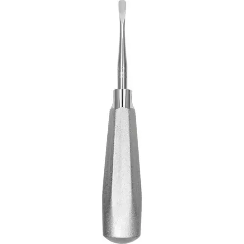 Hu-Friedy Luxating Elevator, 5mm, Curved, Single End, #510 Large Tapered Hexagon Handle, EL5C thumbnail 2