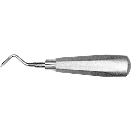 Hu-Friedy #4 Schmeckebier Apexo Elevator, Left Angle, #510 Large Tapered Hexagon Handle, Single End, E4 thumbnail 4