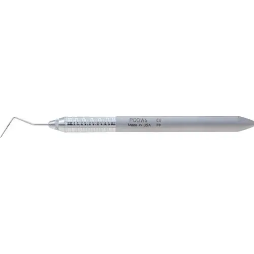 Hu-Friedy Qulix™ Color-Coded Periodontal Probe, Single-End, Thin Williams (PQ-OW), Markings 1-2-3-5-7-8-9-10, #8 ResinEight Handle, PQOW8 thumbnail 2