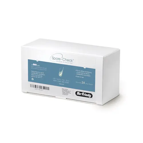 Hu-Friedy SporeCheck In-Office Spore Test, 100 Indicator Vials, IMS-1373H thumbnail 4
