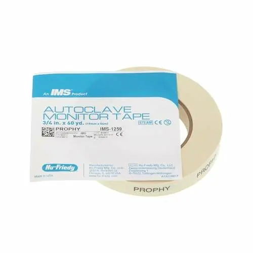 Hu-Friedy IMS Autoclave Monitor Tape, Prophy, 3/4" (19 mm) x 60 yd, IMS-1259 thumbnail 10