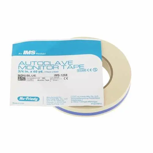 Hu-Friedy IMS Autoclave Monitor Tape, Blue, 3/4" x 60 yd, IMS-1268 thumbnail 9