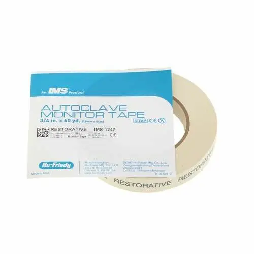 Hu-Friedy IMS Autoclave Monitor Tape, Restorative, 3/4" x 60 yd, IMS-1247 thumbnail 10