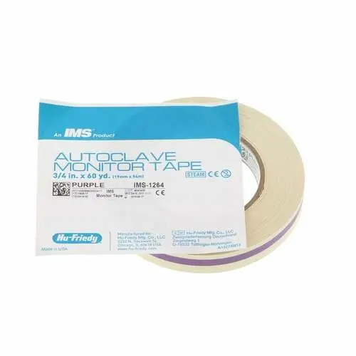 Hu-Friedy IMS Autoclave Monitor Tape, Purple, 3/4" (19 mm) x 60 yd (55 m) Roll, IMS-1264 thumbnail 10