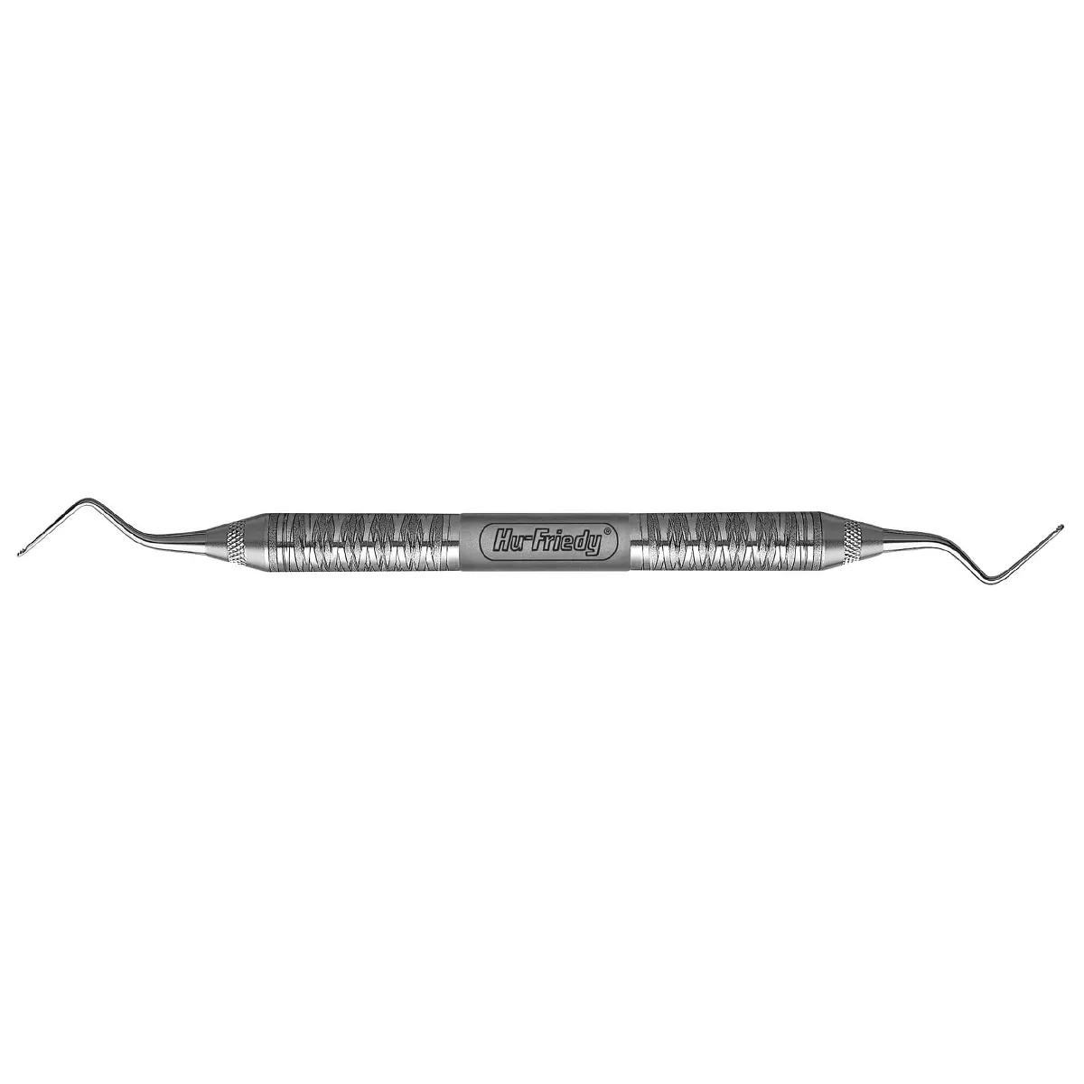 Hu-Friedy Hirschfeld File Scaler, Double-Ended, 5/11, #6 Satin Steel Handle, FH5/116 thumbnail 8