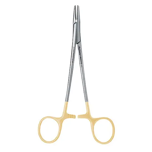 Hu-Friedy Mayo-Hegar Perma Sharp Needle Holder, 6.25", Tungsten Carbide, NH5042 thumbnail 4