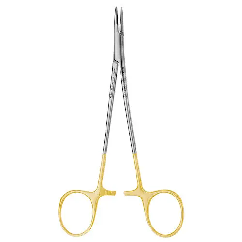 Hu-Friedy Crile-Wood Perma Sharp Needle Holder, 15 cm (6"), Tungsten Carbide, NH5038 thumbnail 4