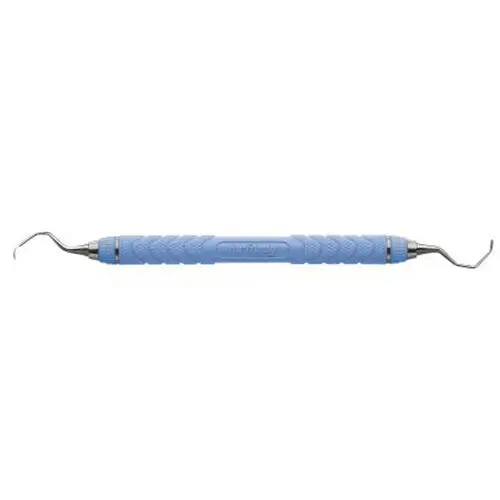 Hu-Friedy EverEdge 2.0 Gracey Curette 17/18, Double-End, Resin 8 Colors Handle, Blue, 1 Each thumbnail 3