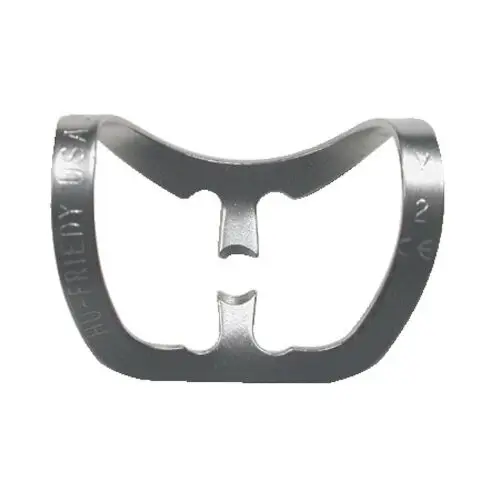 Hu-Friedy Satin Steel Rubber Dam Clamp, #212, Anterior, Wingless, 1/Pk, RDCM212 thumbnail 4
