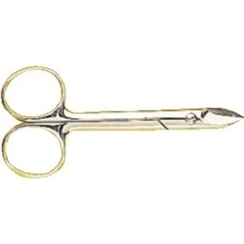 Hu-Friedy Crown and Gold Scissors, Standard Series, Curved, 4-3/4" (12 cm), 1/Pk, SCGC thumbnail 8