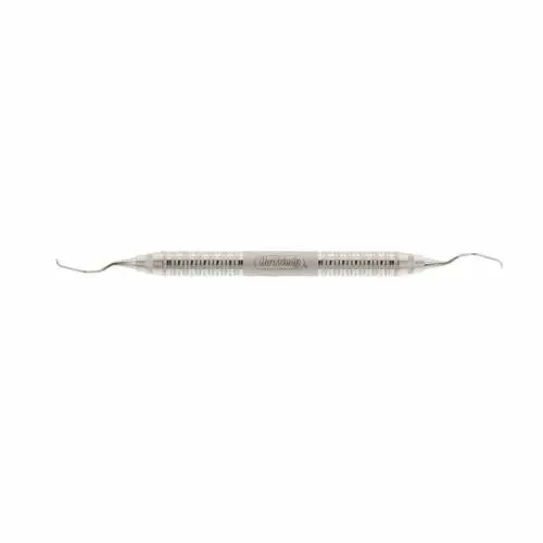 Hu-Friedy Mini Five Gracey Curette 13/14, Double-Ended, #6 Satin Steel Handle, SAS13/146 thumbnail 8