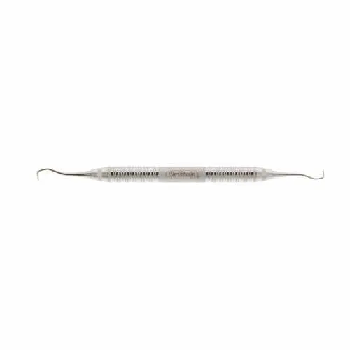 Hu-Friedy Jacquette Sickle Scaler 30/33, Double-Ended, #6 Satin Steel Handle, SJ30/336 thumbnail 3