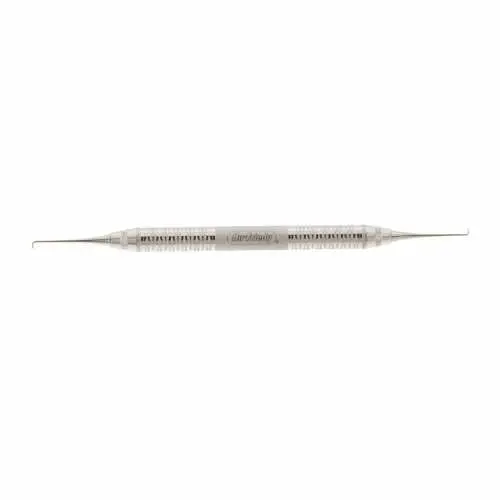 Hu-Friedy Morse 0/00 Double-End Sickle Scaler, #6 Satin Steel Handle, SM0/006 thumbnail 4