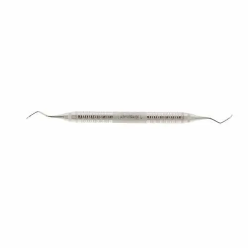 Hu-Friedy Columbia 4R/4L Universal Curette, Double-Ended, Posterior, #6 Satin Steel Handle, SC4R/4L6 thumbnail 8
