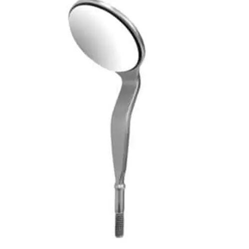 Hu-Friedy Cone Socket Mouth Mirror, Front Surface, Double-Sided, #5, Rhodium-Coated, 6/Pk, MIR5DS/6 thumbnail 8