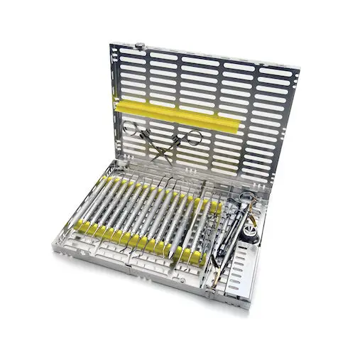 Hu-Friedy IMS Signature Series Cassette, 16-Instrument, Large, Yellow, 1/Pk, IM4165 thumbnail 8