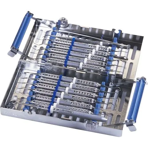 Hu-Friedy IMS Signature Series Double-Decker Cassette, 14-Instrument, Two-Tier, Purple, 1/Pk, IM9146 thumbnail 4