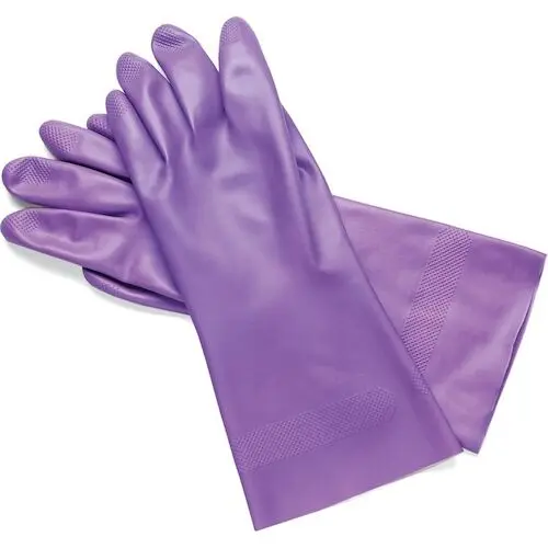 Hu-Friedy IMS Lilac Utility Nitrile Gloves, Medium (Size 8), Flocklined, Powder-Free, 3 Pairs/Box, 40-062 thumbnail 7