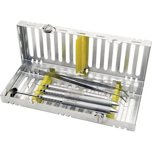 Hu-Friedy IMS Signature Series Collection Exam Standard Set-Up, Yellow, 5 Instruments, IMEXAM thumbnail 2