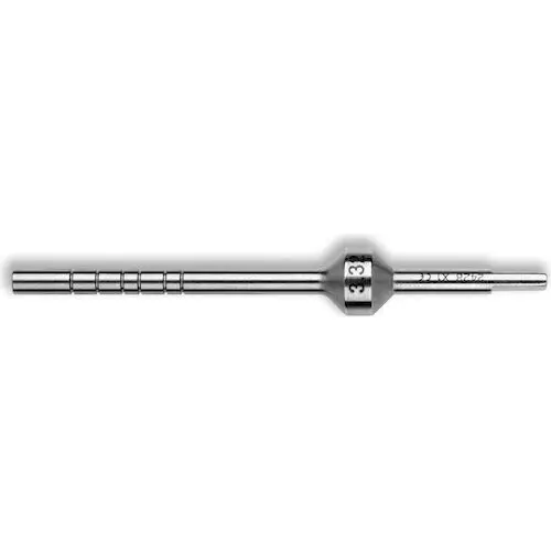 Hu-Friedy Osteotome Bone Pusher, Slightly Convex Tip, 3.2 mm, Straight, OSTMPU32 thumbnail 2