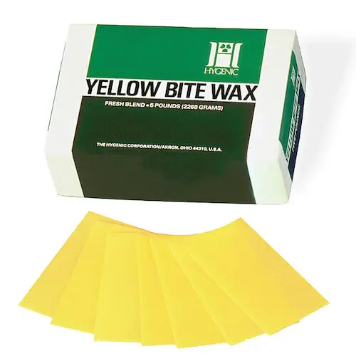 Hygenic Yellow Bite Wax Sheets, 1 lb Box, H00807 thumbnail 7