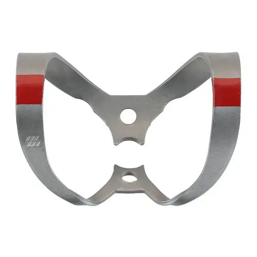 Hygenic Fiesta Color-Coded Rubber Dam Clamp, #9, Winged, Red, Anterior, Matte Finish, 1/Pk, H09962 thumbnail 8