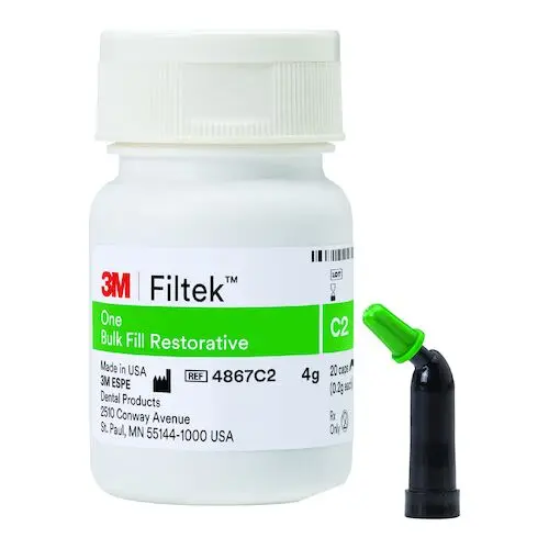 3M Filtek One Bulk Fill Restorative, Capsule Refill, Shade C2, 0.2 g, 20/Box, 4867C2 thumbnail 8