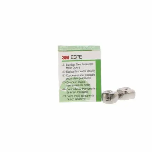 3M™ ESPE™ Stainless Steel Permanent Molar Crowns, Size 6UR4, Upper Right First Permanent Molar, Box of 5 thumbnail 13