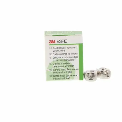 3M™ ESPE™ Stainless Steel Permanent Molar Crown, Size 6UL3 (Upper Left First Permanent Molar), Box of 5 thumbnail 13