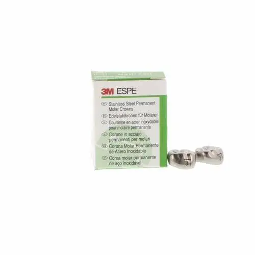 3M™ ESPE™ Stainless Steel Permanent Molar Crown, Size 6LR3, Lower Right First Permanent Molar, Box of 5 thumbnail 13