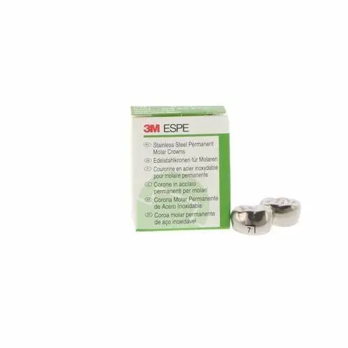 3M™ ESPE™ Stainless Steel Permanent Molar Crown, Size 6LR7, Lower Right First Permanent Molar, Box of 5 thumbnail 13